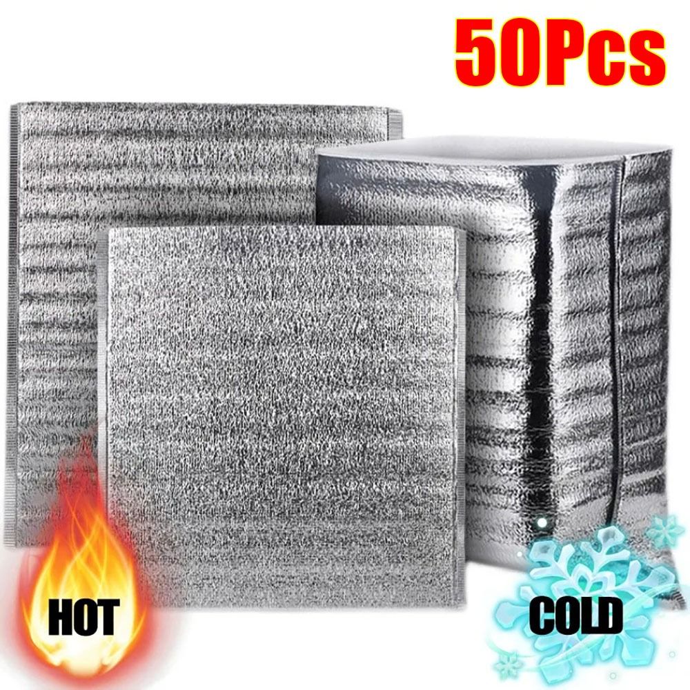 Food Snacks Delivery - Sac isotherme portable en aluminium, sac