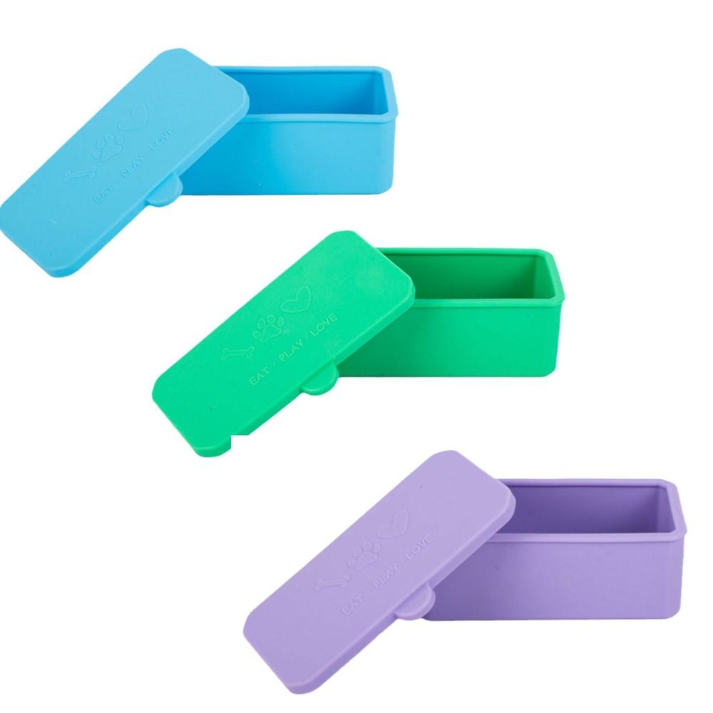 Food Snacks That Are Green - Boîte de Distribution Alimentaire en Silicone,