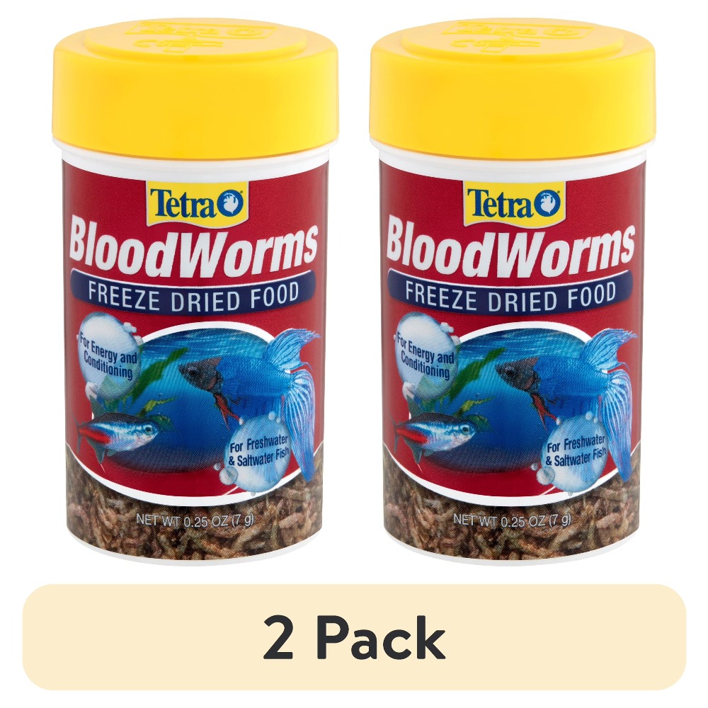 Food Snacks With High Protein - Vers de sang lyophilisés, nourriture pour