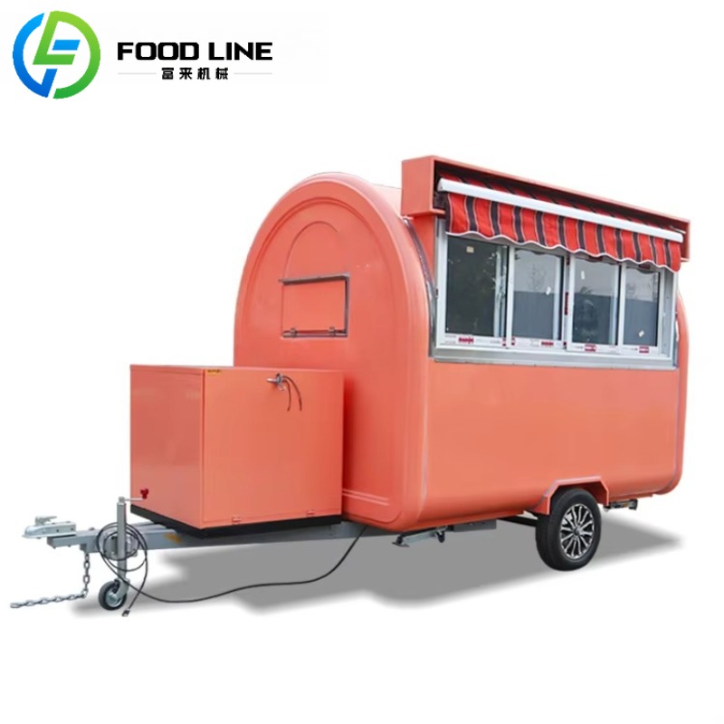 Quick Food Snacks - Remorque alimentaire compacte pour le service