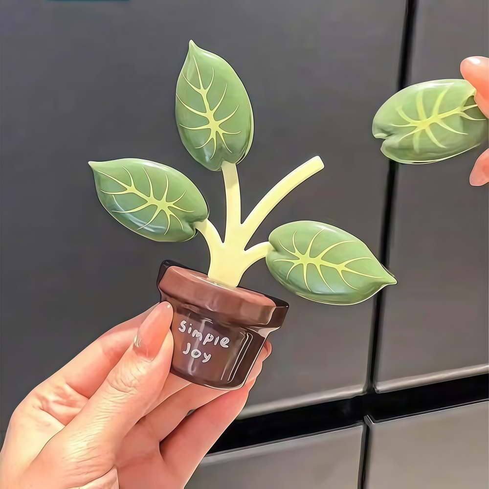 Food Snacks That Are Green - Clip de scellage magnétique en forme