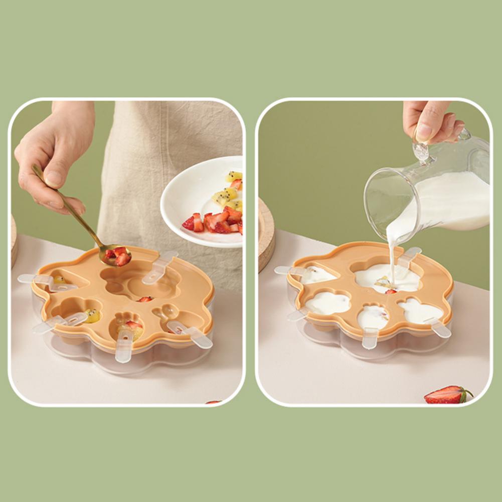 Homemade Food Snacks - Moule à glaçons en silicone avec