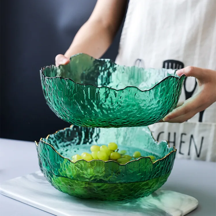 Food Snacks That Are Green - Filles en verre vert de style