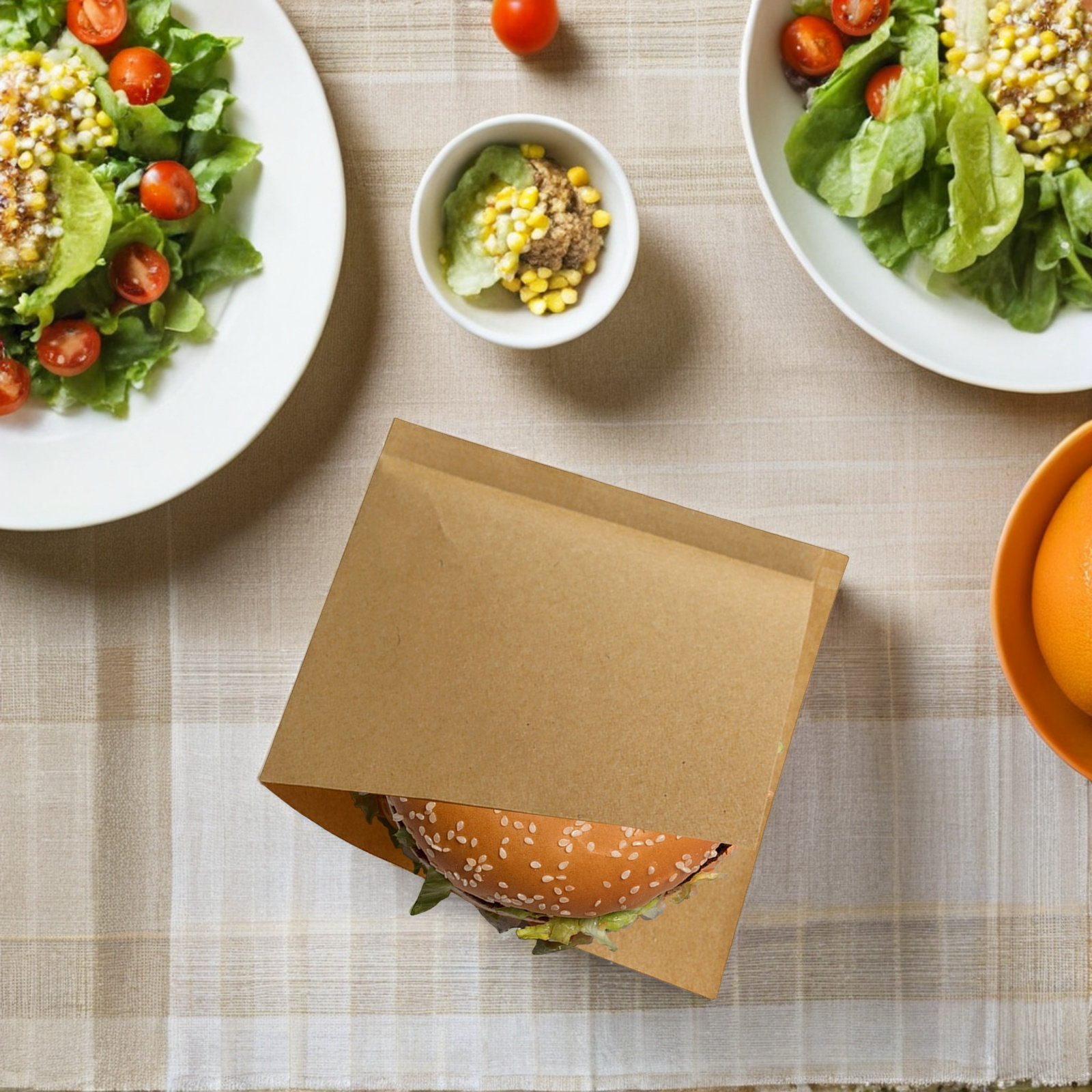 100 sacs triangulaires en papi - Food Snacks Quantity avis et prix