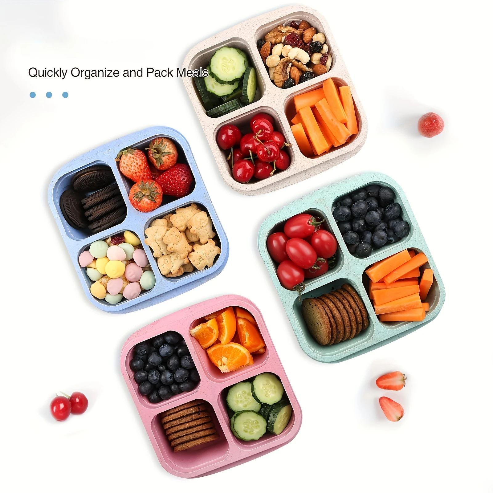 Boîte à snack avec quatre veds - Food Snacks Wholesale avis et prix