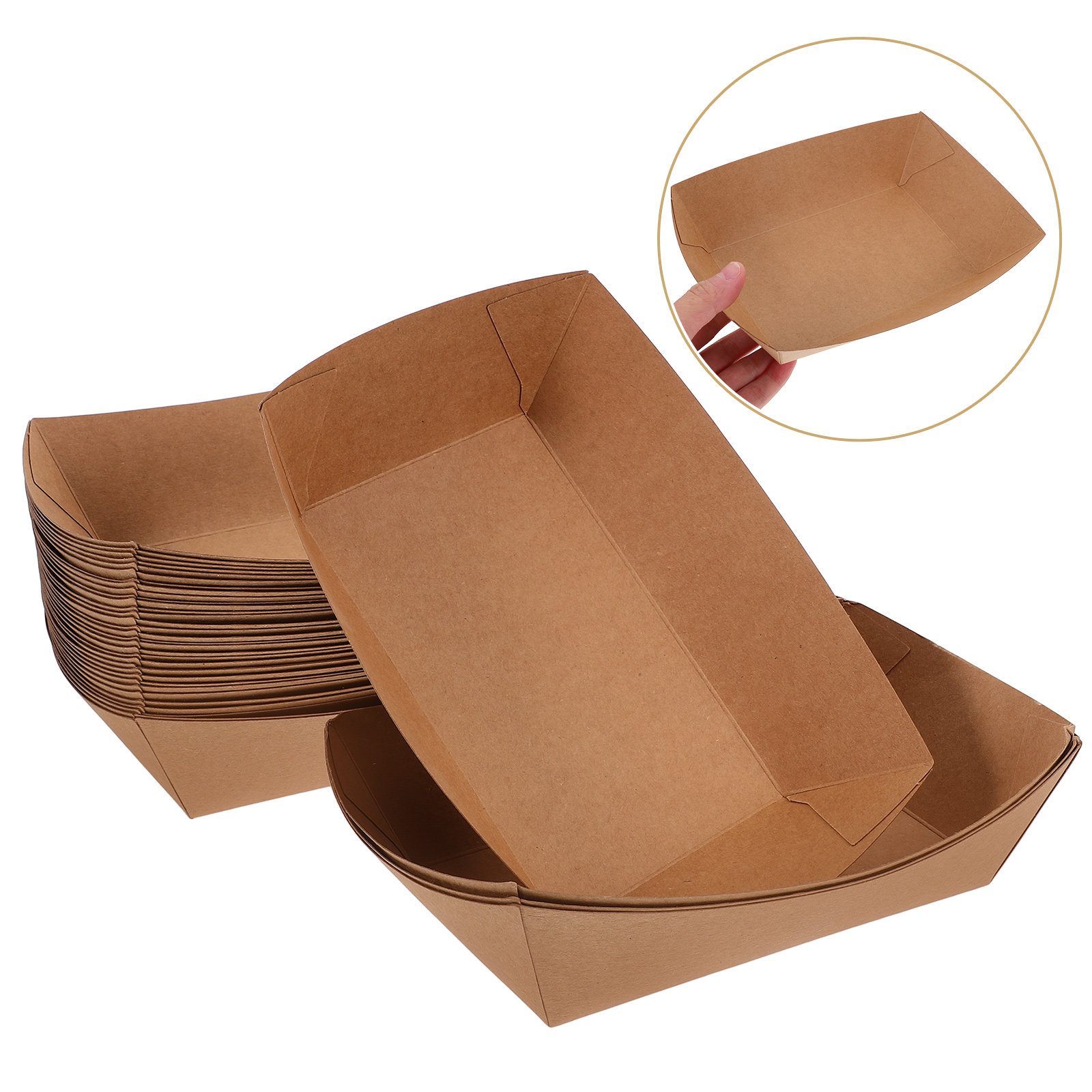100 boîtes à hot-dogs en carto - Quick Food Snacks avis et prix