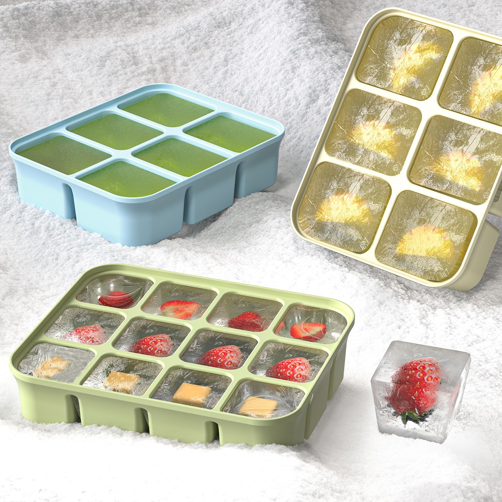 Plateau de congélation en sili - Homemade Food Snacks avis et prix