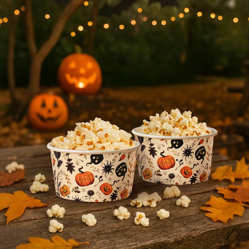 Bol en papier pour Halloween,  - Food Halloween Snacks avis et prix