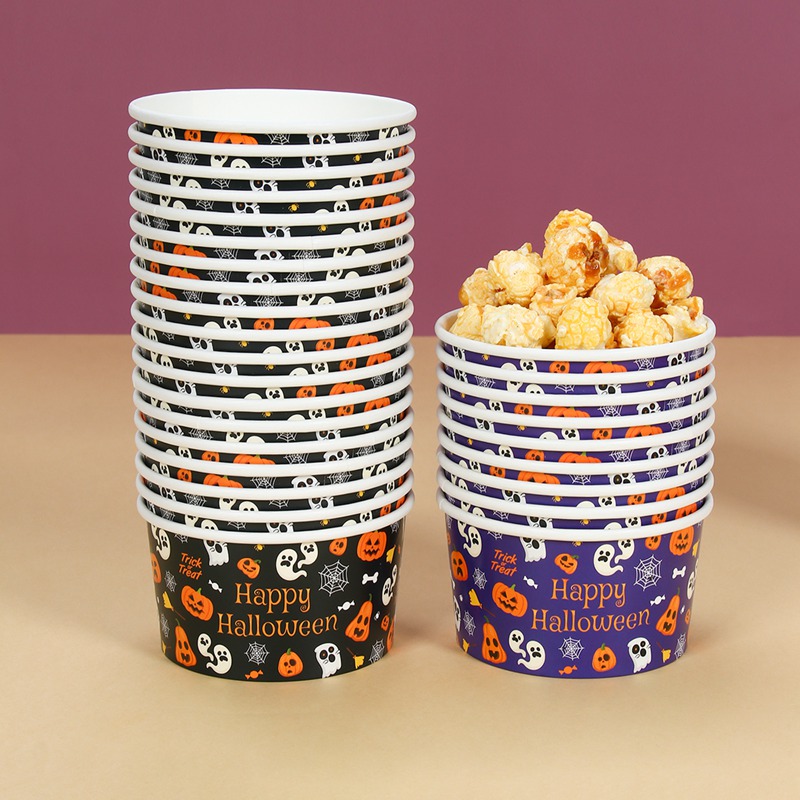 Bol en papier pour Halloween,  - Food Halloween Snacks avis et prix
