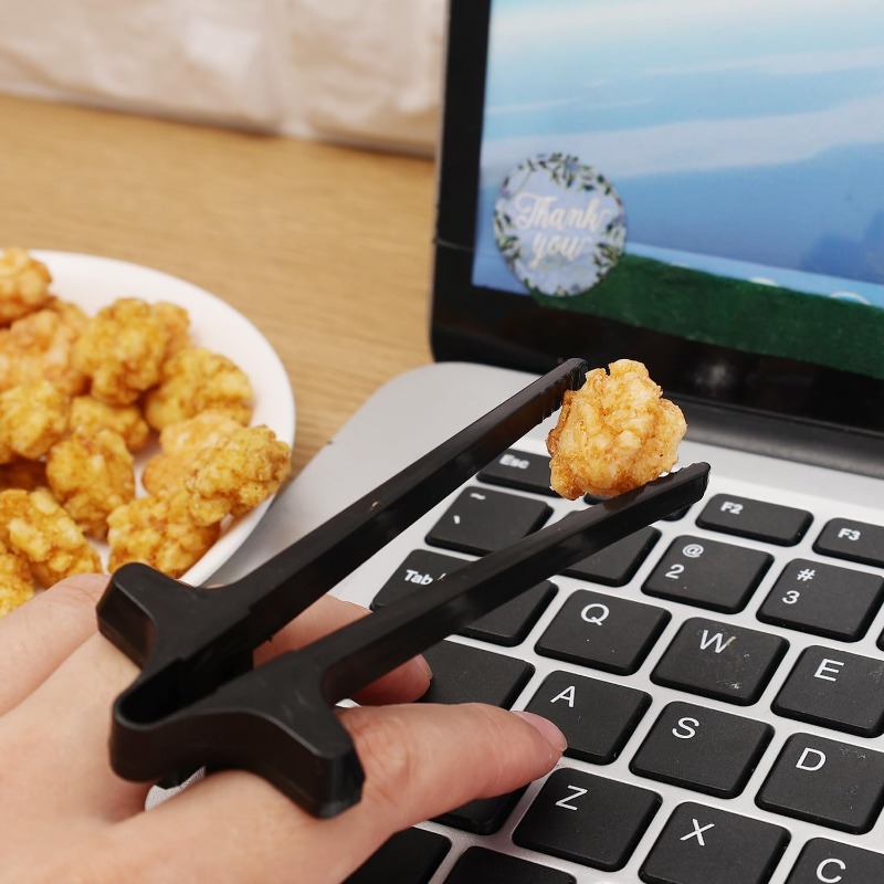 10/1PCS Pince à nourriture pou - Snacks Food Video avis et prix