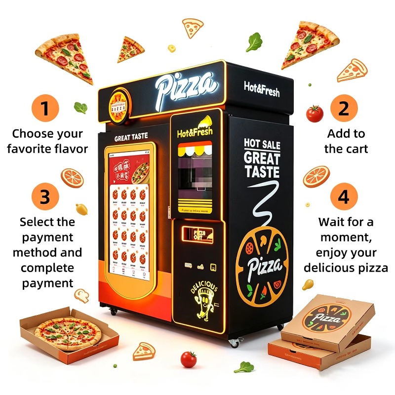 Kiosque de vente automatique d - Quick Food Snacks avis et prix