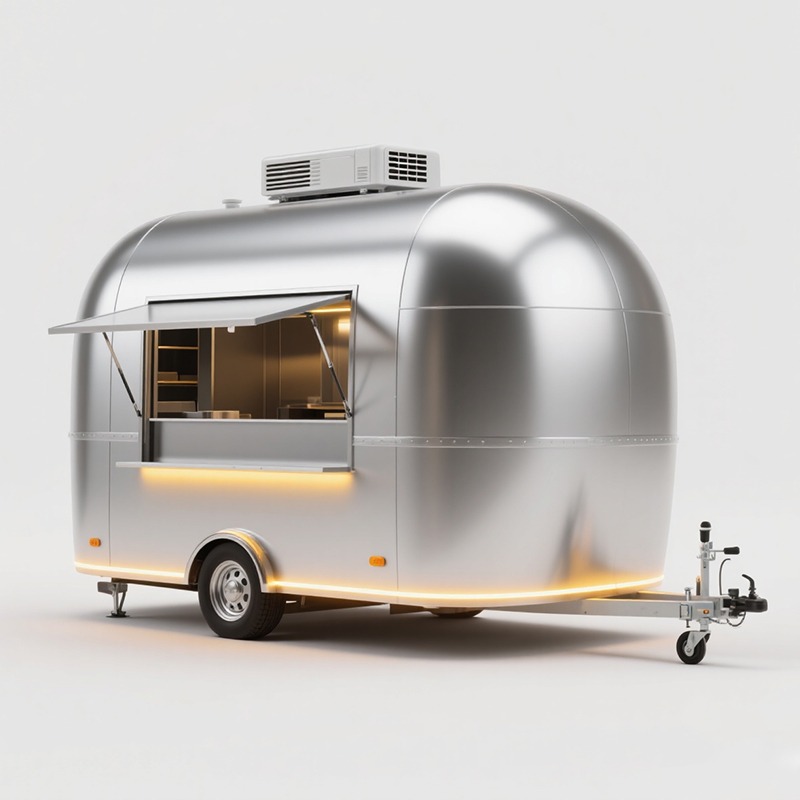 Chariot de vente ambulant avec - Food Snacks Easy avis et prix