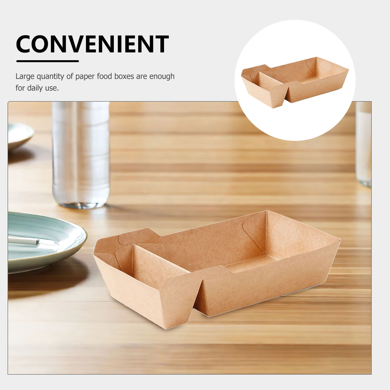 Lot de 50 boîtes alimentaires  - Food Snacks Quantity avis et prix